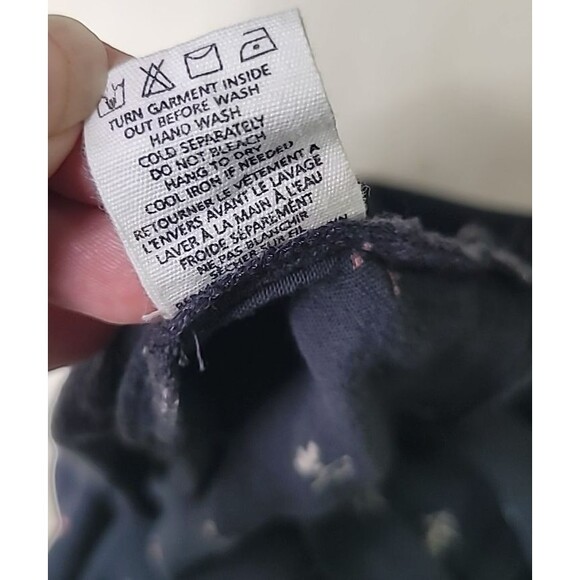 Billabong Cami Spagetti Adjustable Strap Flowy Navy Blue Summer Surfer Shirt Med - Picture 13 of 13